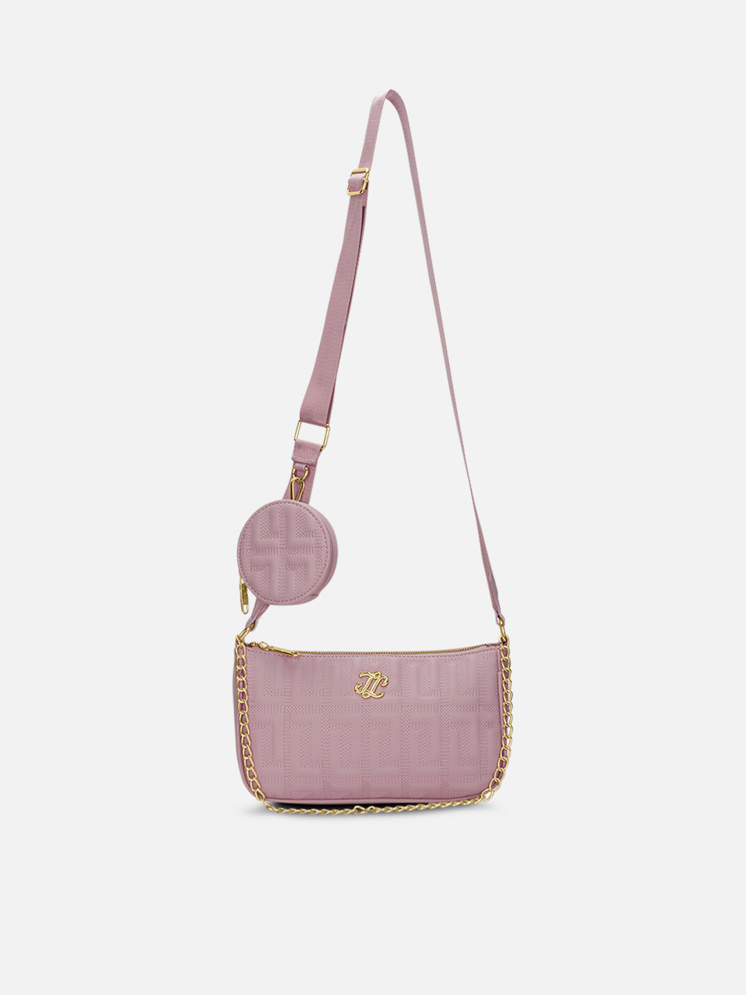 Churchill Rectagular Flap Over Frame Clutch Gold