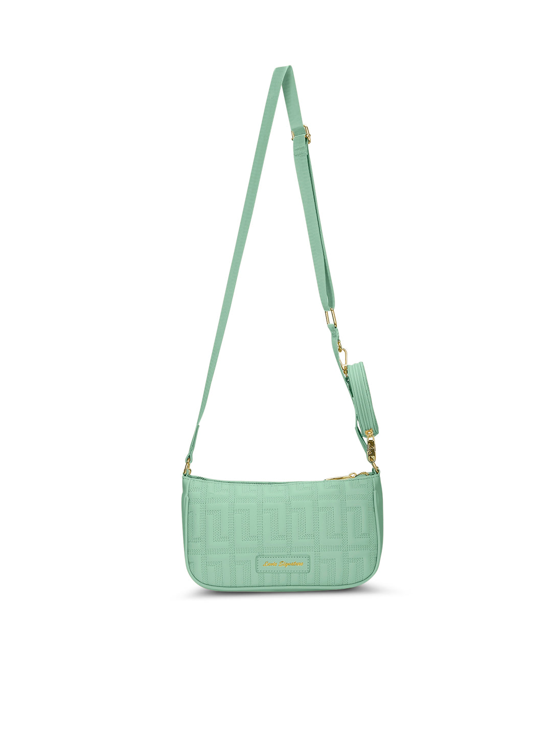 Quilt Pagan 2 Compartment Small Sling Bag