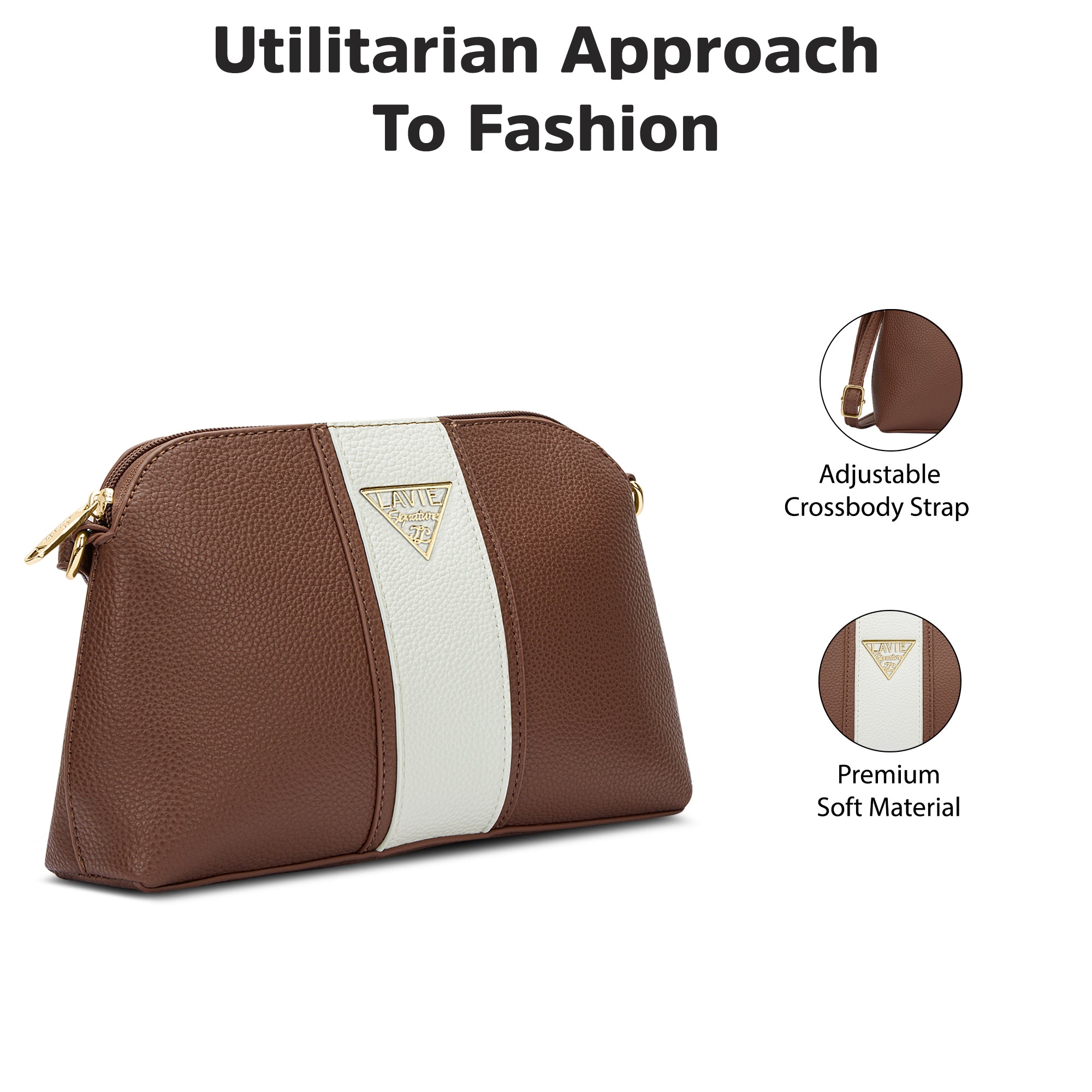 Georgia Small Sling Bag Tan