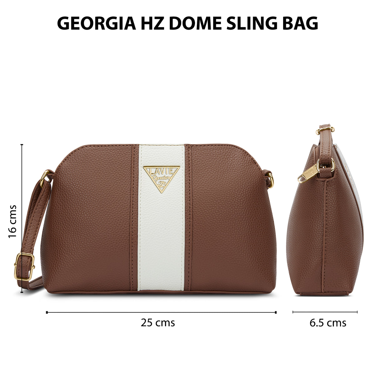 Georgia Small Sling Bag Tan