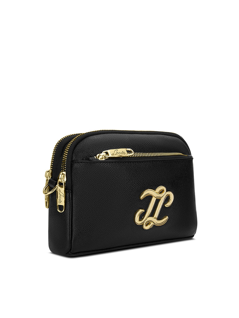 Cape 3 Compartment Sling Bag Black