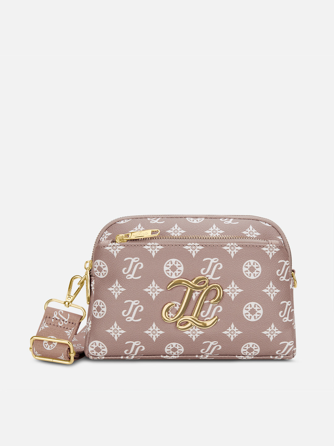 Cape 3 Compartment Sling Bag Pink