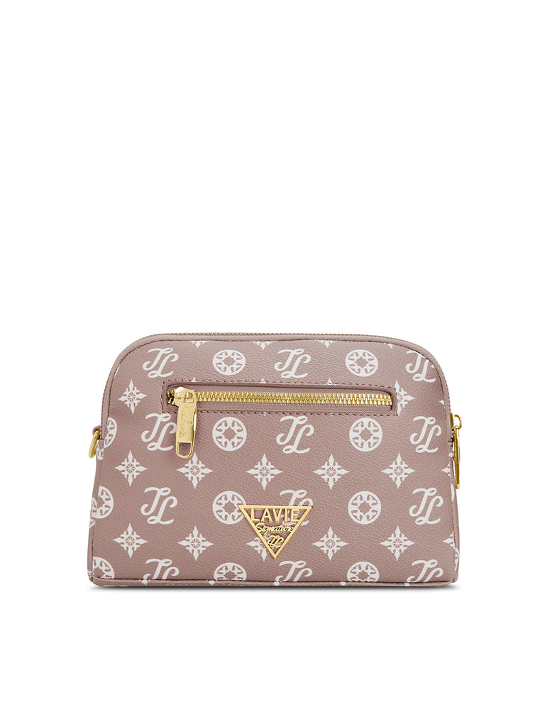 Cape 3 Compartment Sling Bag Pink