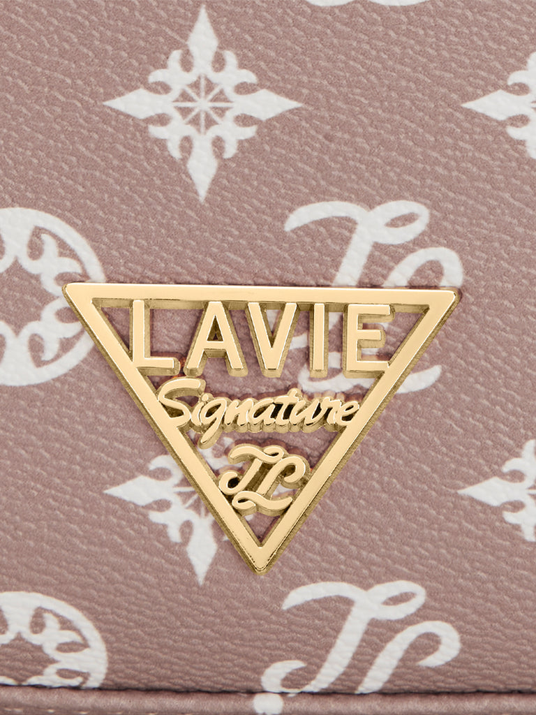 Cape 3 Compartment Sling Bag Pink