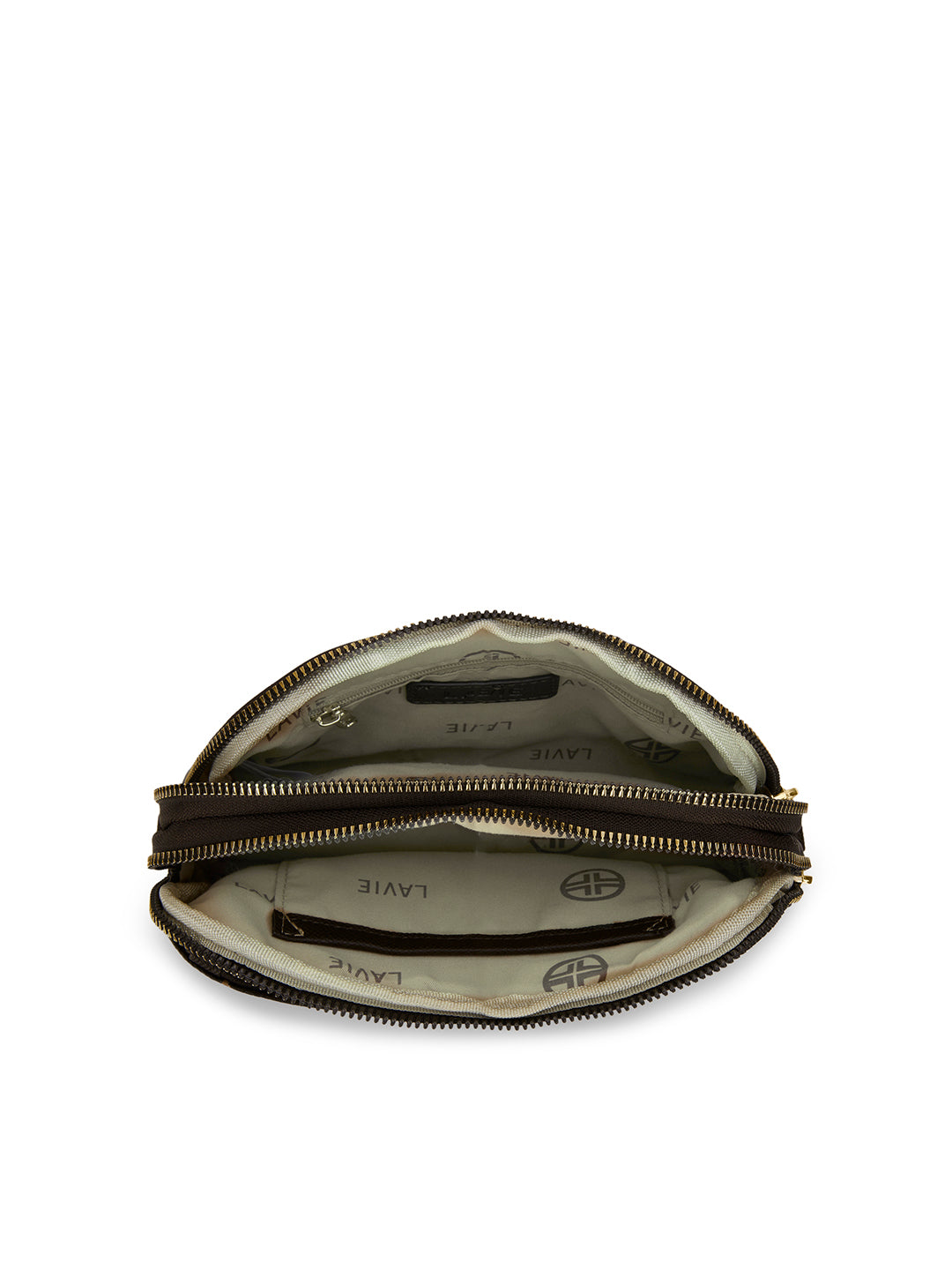 Cape 3 Compartment Sling Bag Choco