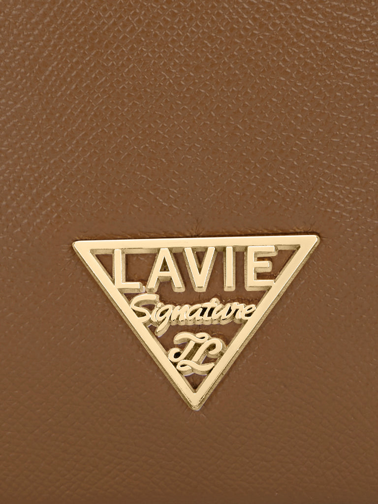 Colourblock Berkly 3 Compartment Sling Bag Tan