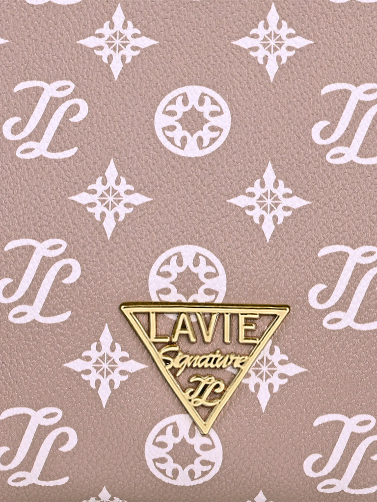 Mono Oak 5 Compartment Sling Bag Pink