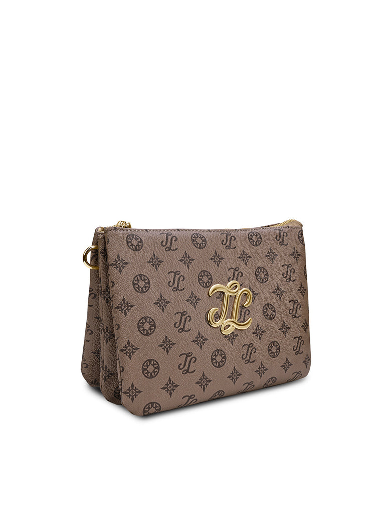 Mono Oak 5 Compartment Sling Bag Coffee