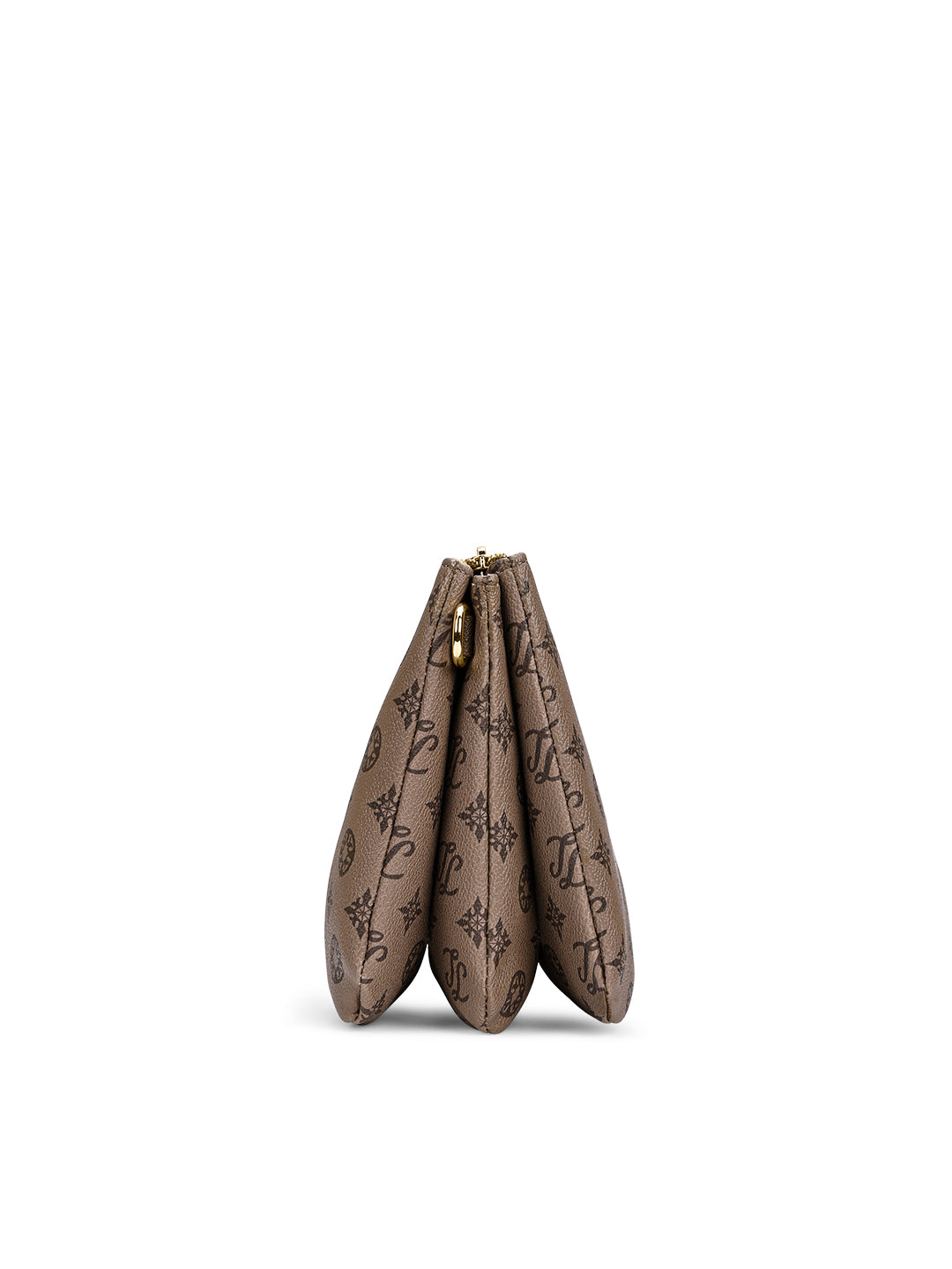 Mono Oak 5 Compartment Sling Bag Coffee