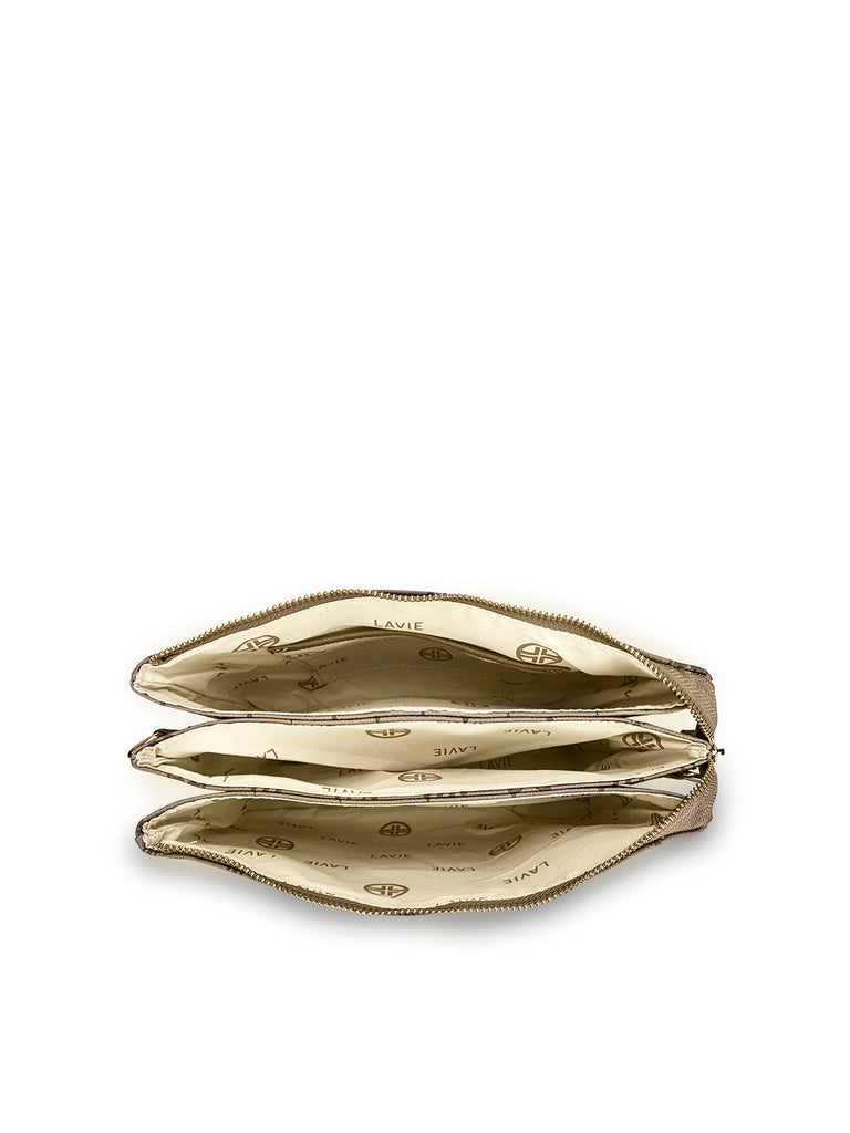 Mono Oak 5 Compartment Sling Bag Coffee