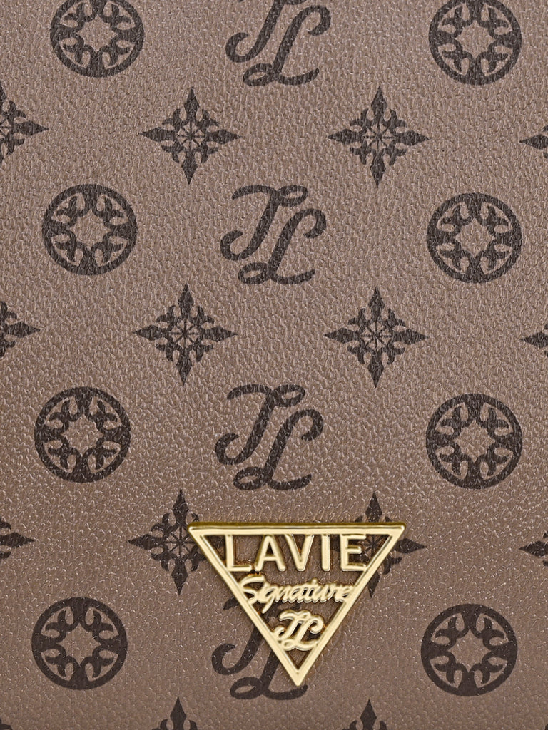 Mono Oak 5 Compartment Sling Bag Coffee