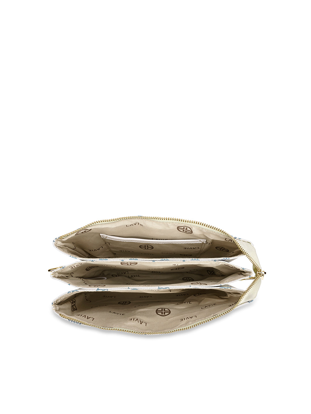 Mono Oak 5 Compartment Sling Bag Off White