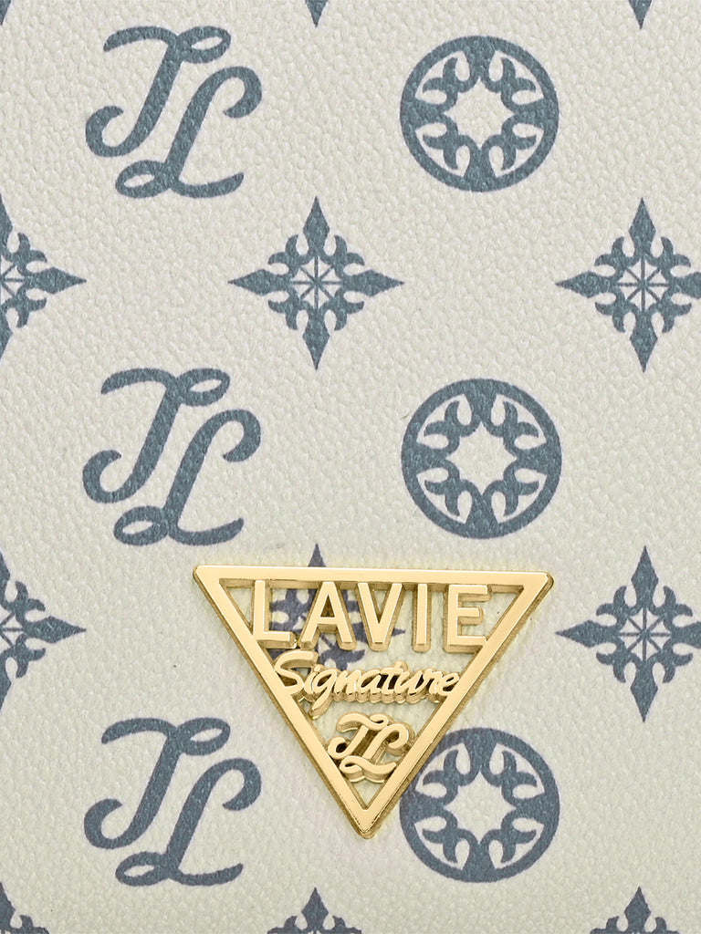 Mono Oak 5 Compartment Sling Bag Off White