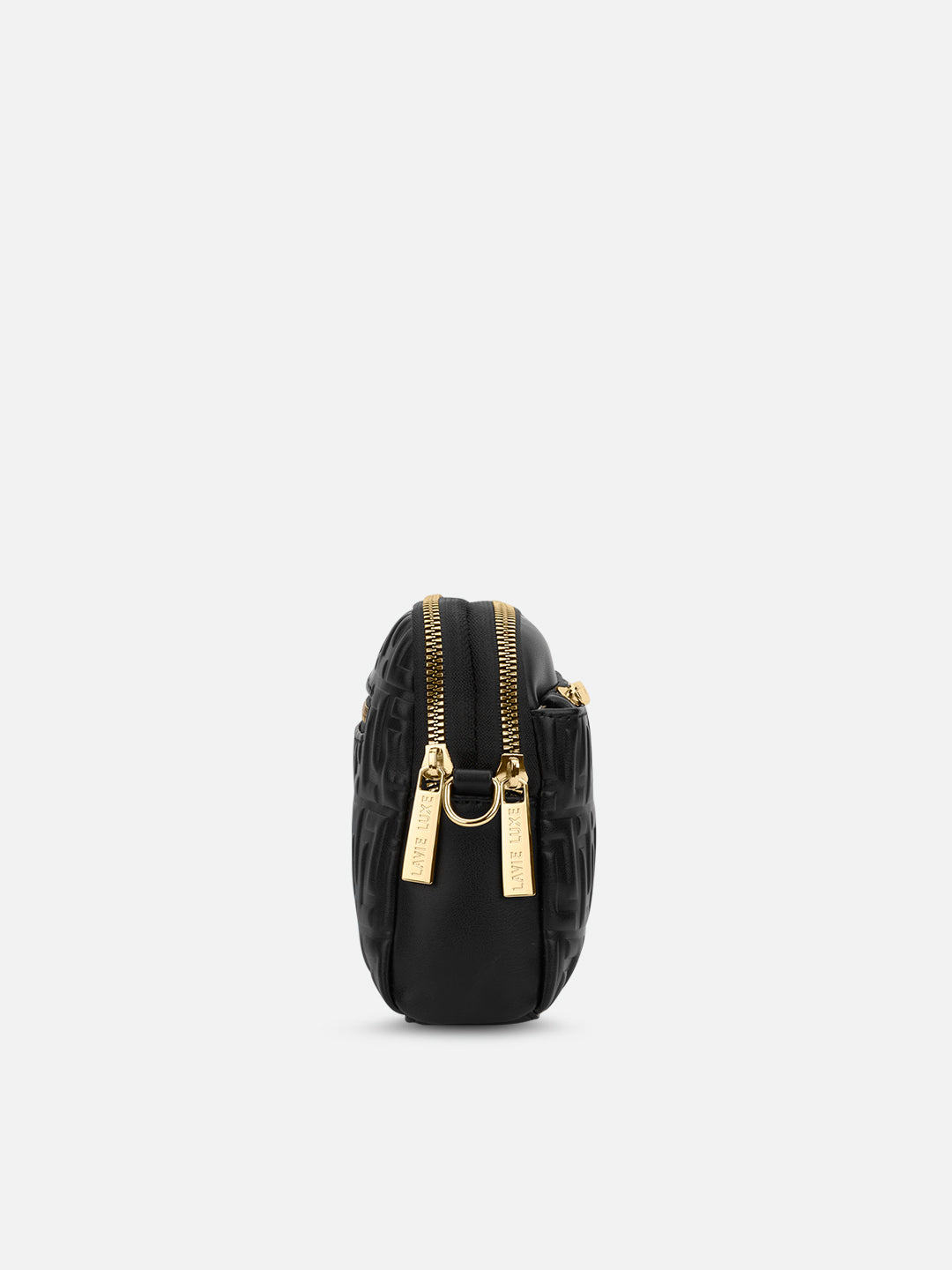 Emhemi 3 Compartment Medium Sling Bag Black