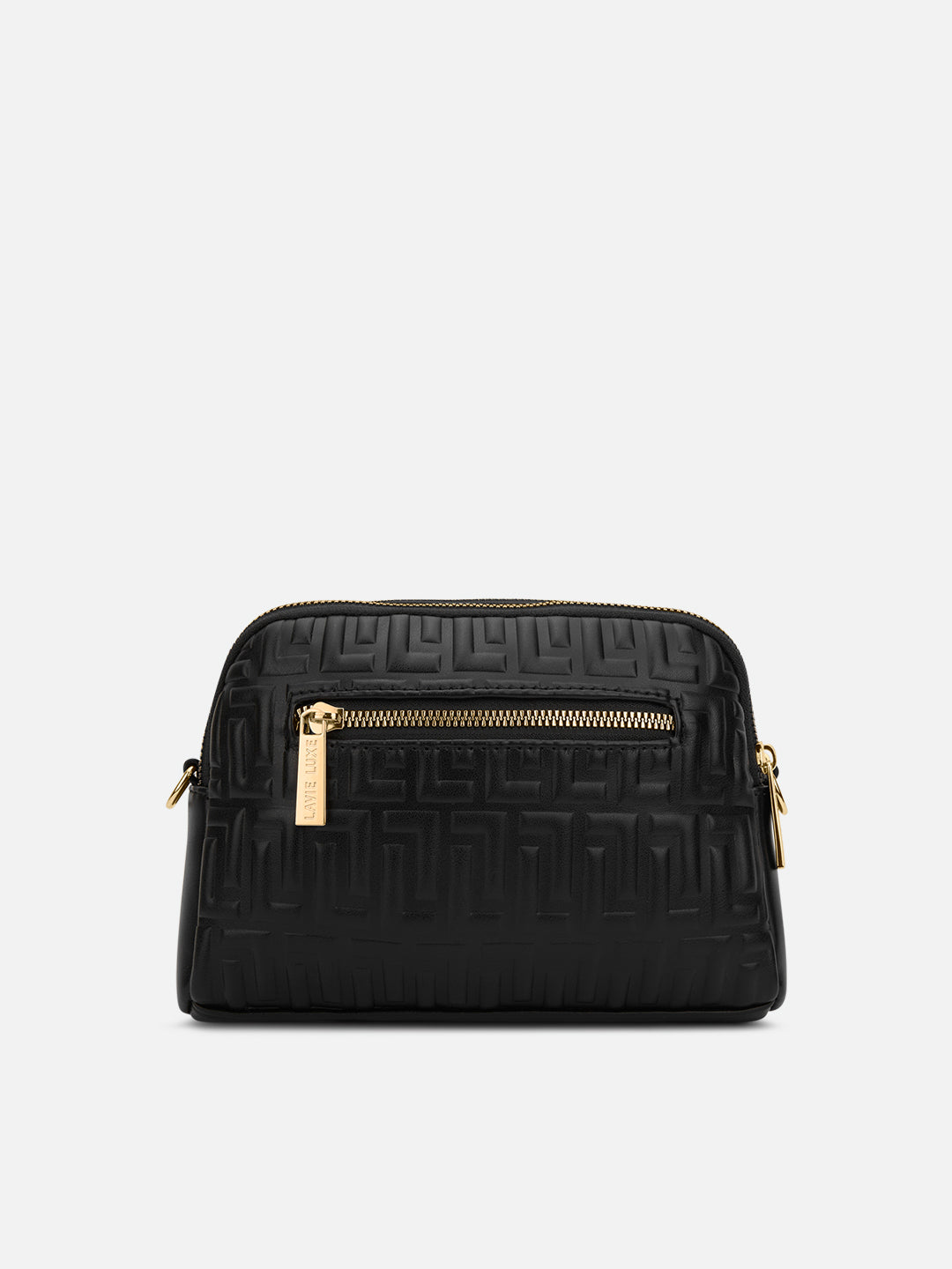 Emhemi 3 Compartment Medium Sling Bag Black