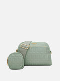 Emhemi 3 Compartment Medium Mint Sling Bag
