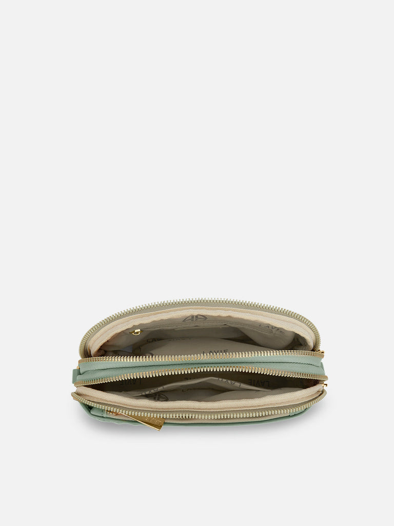 Emhemi 3 Compartment Medium Sling Bag Mint