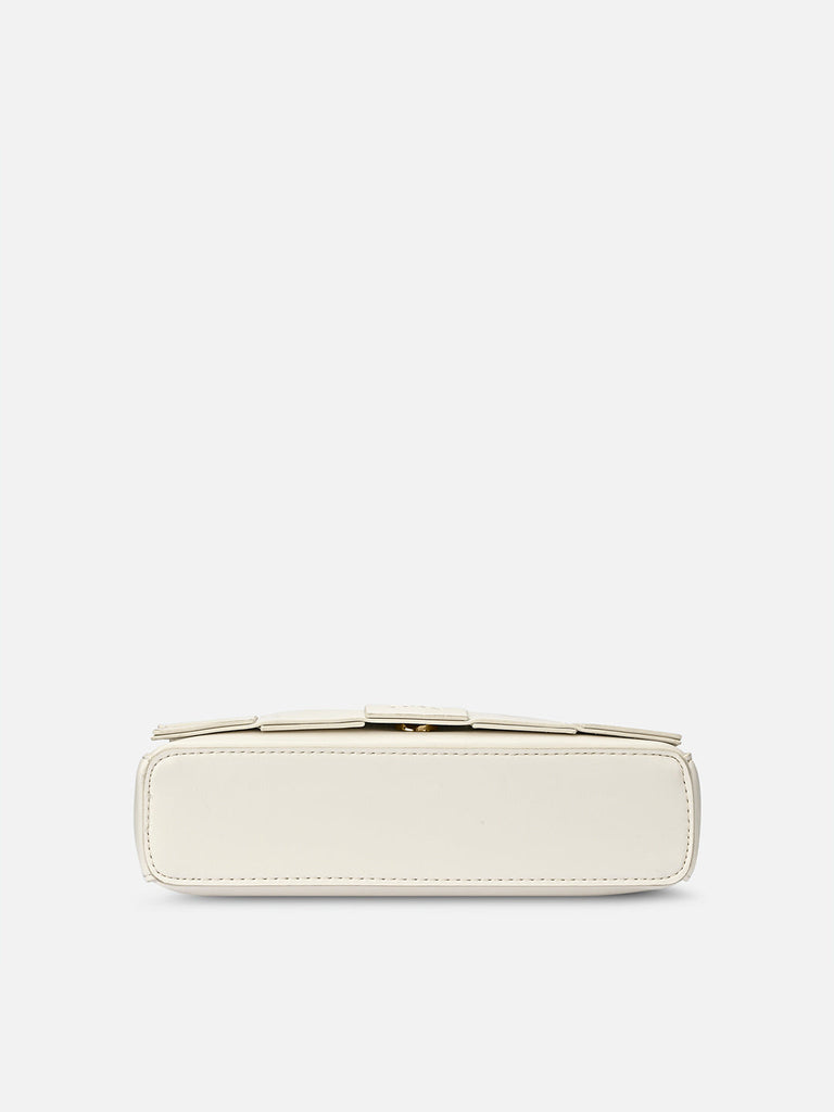 Bot Elle Flap Medium Sling Bag Offwhite