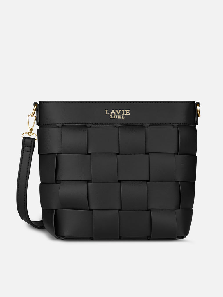 Bot Elle Medium Top Zip Black