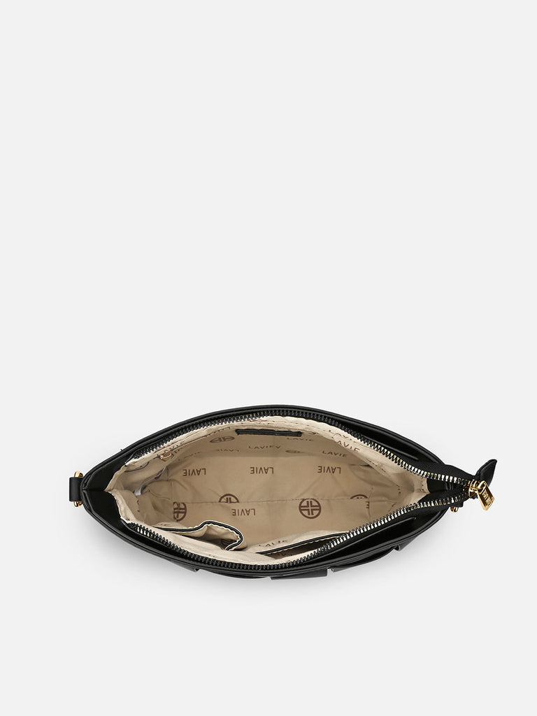 Bot Elle Medium Top Zip Black