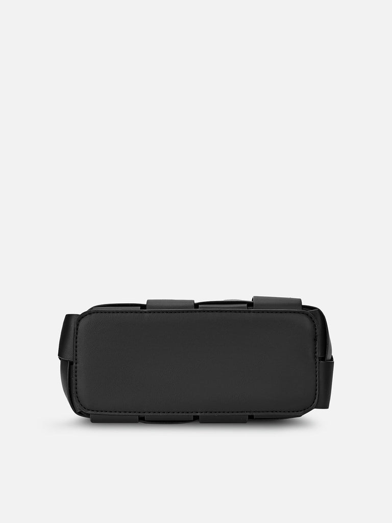 Bot Elle Medium Top Zip Black