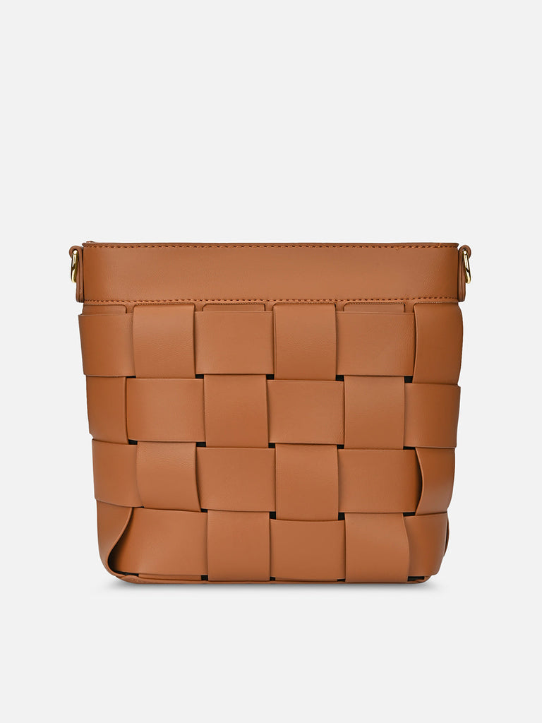 Bot Elle Medium Top Zip Tan