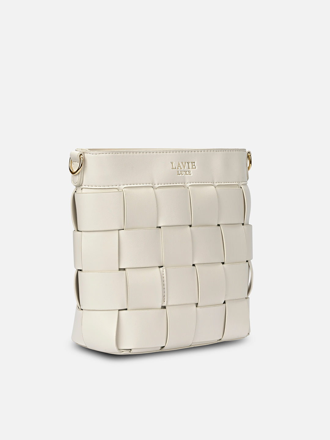 Bot Elle Medium Top Zip Offwhite