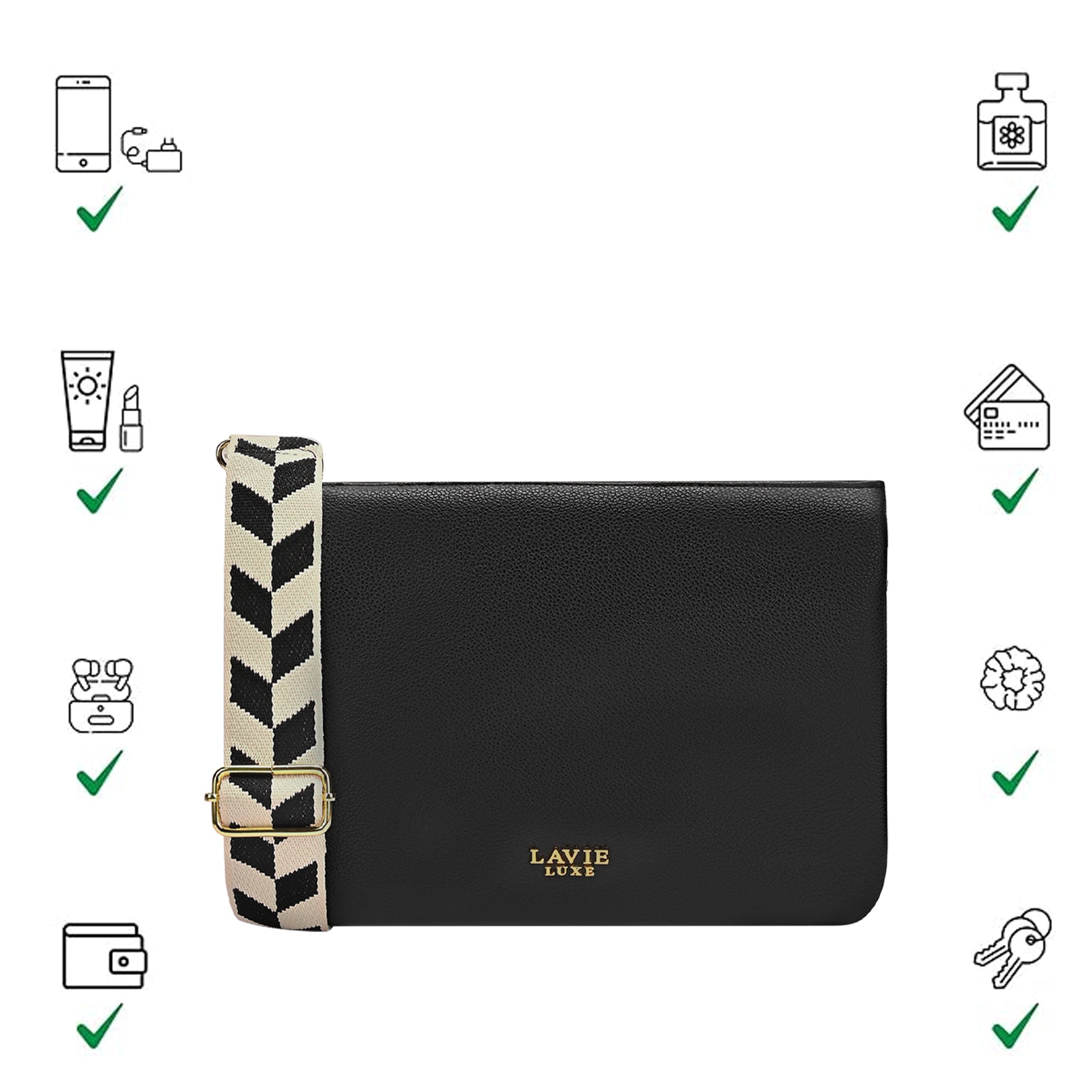 Milan25 5Compartment Sling Bag