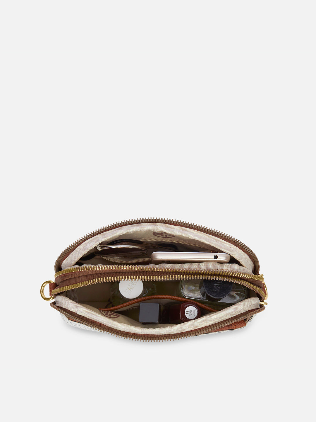 Monogram Hemily 3 Compartment Off White