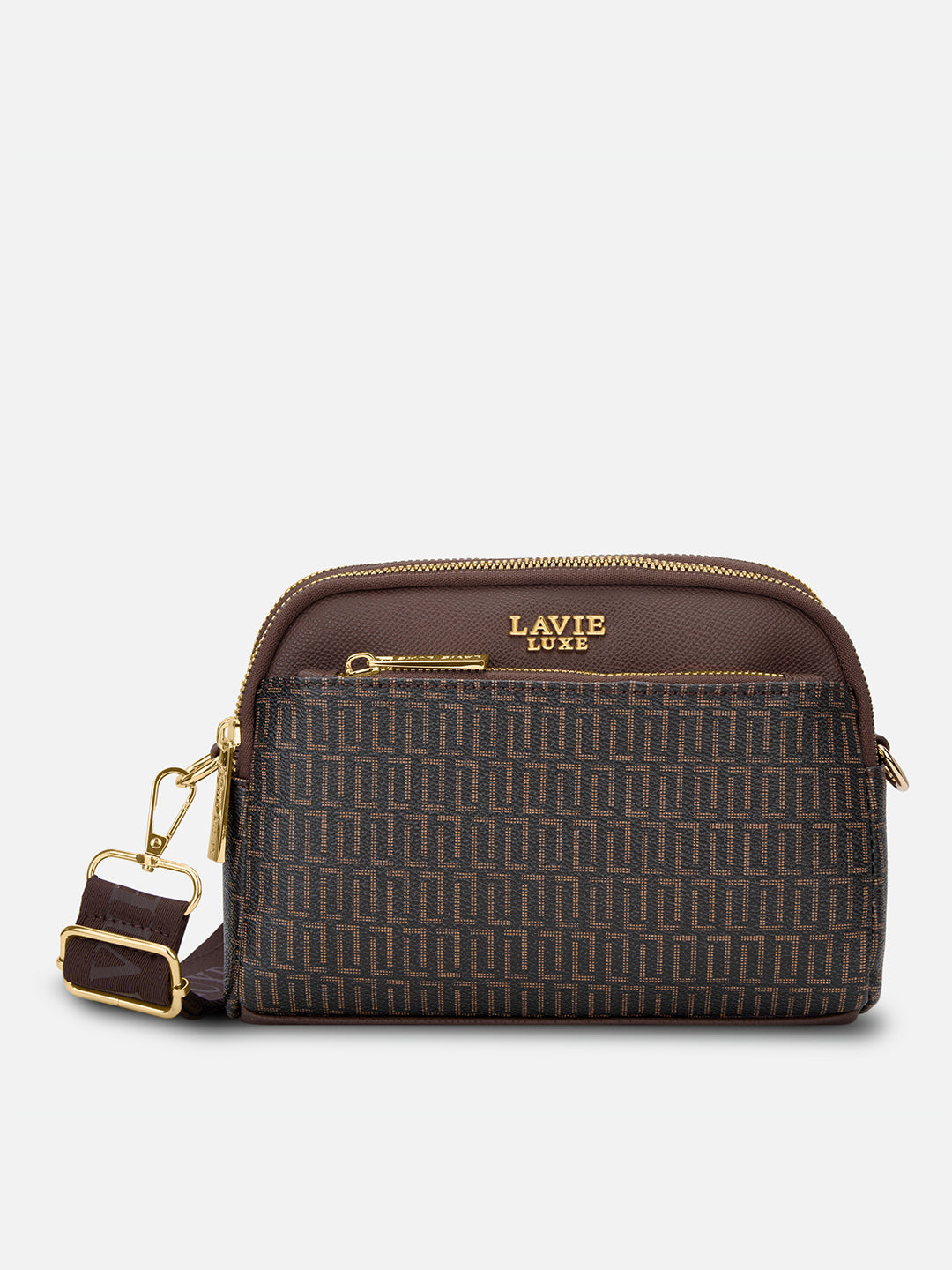 Monogram Hemily 3 Compartment Choco