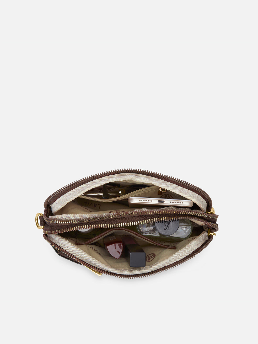 Monogram Hemily 3 Compartment Choco
