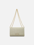 Glam Lauren Flap Small Beige Flap Sling