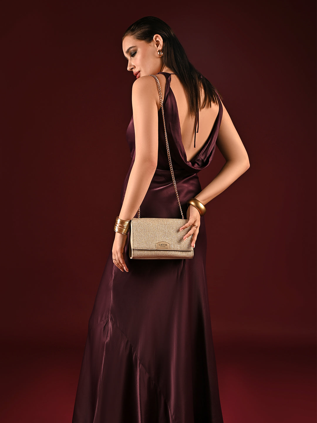 Glam Lauren Flap Sling Bag