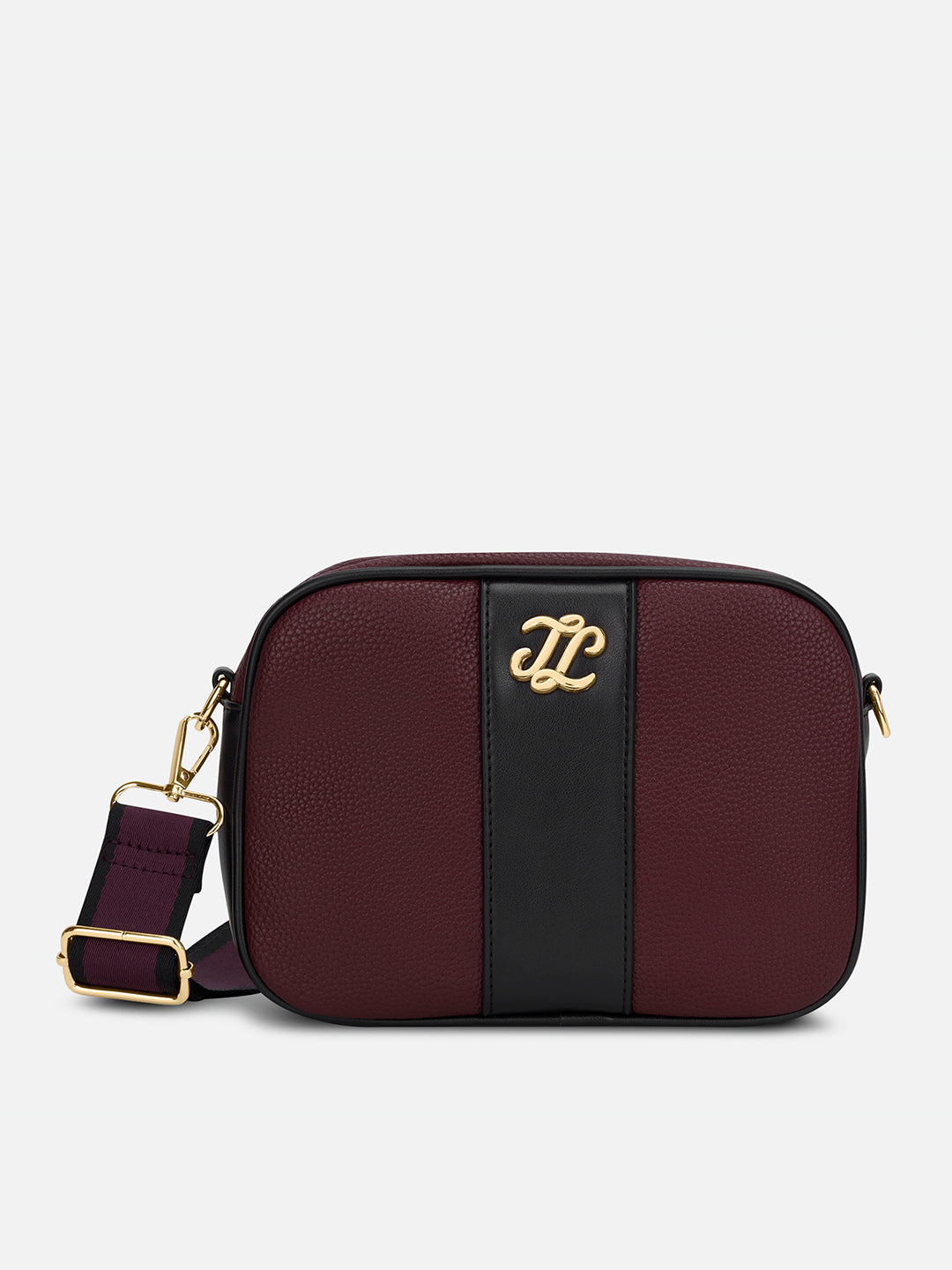 Tulsa Colourblock Box 'S Ladies Slingbag Maroon