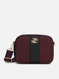Tulsa Colourblock Box's Ladies Slingbag Small Maroon Sling Bag