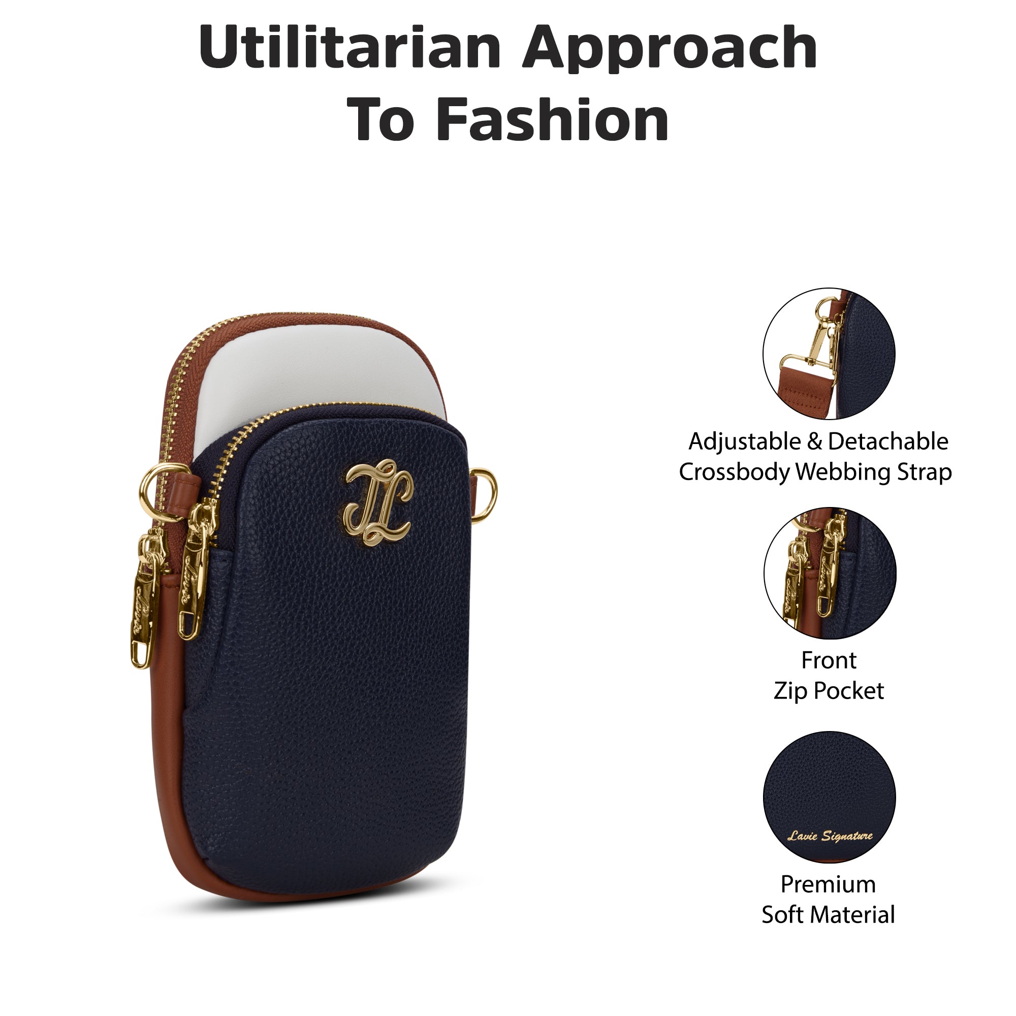 Laredo Colourblock 2C 'S Ladies Slingbag Navy