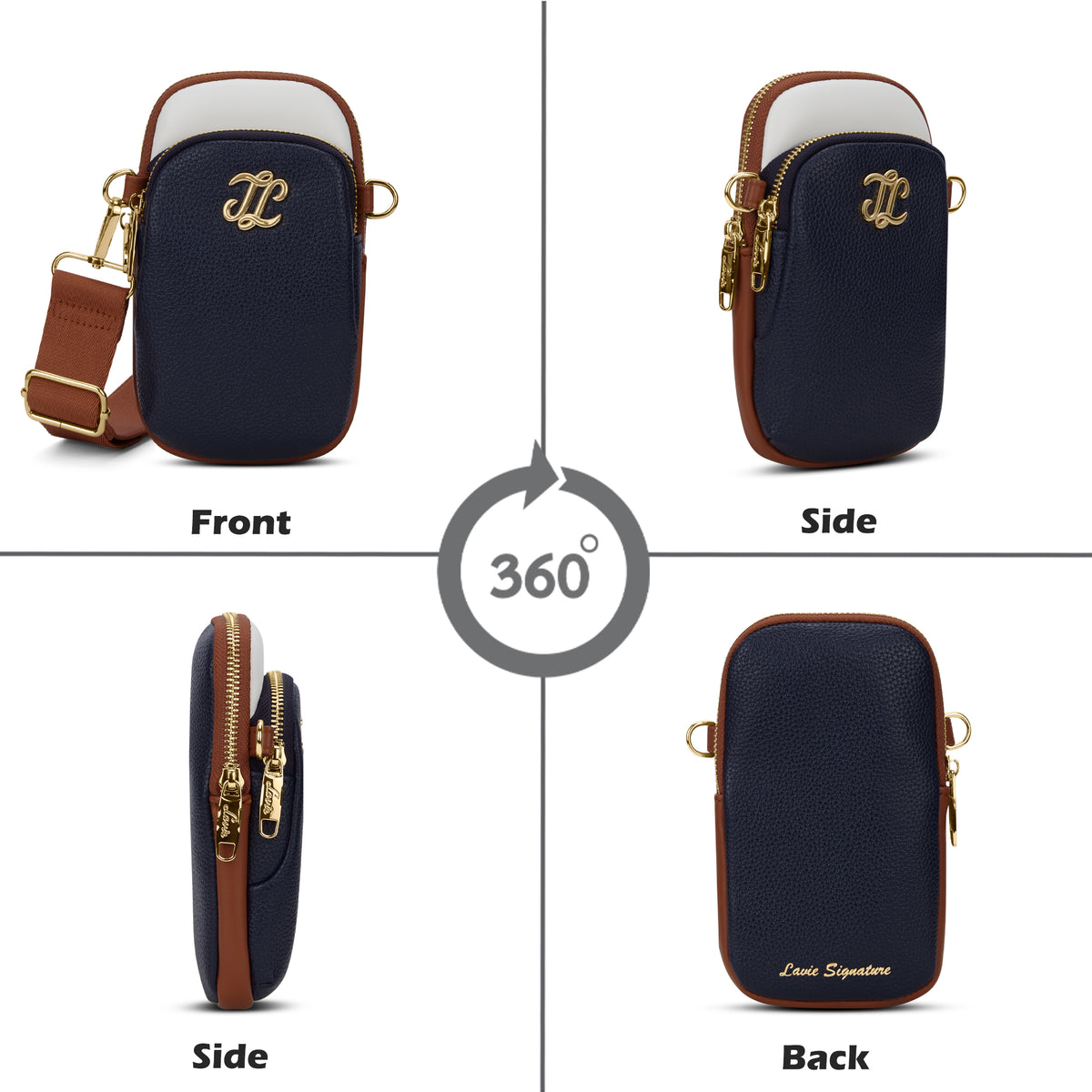Laredo Colourblock 2C 'S Ladies Slingbag Navy