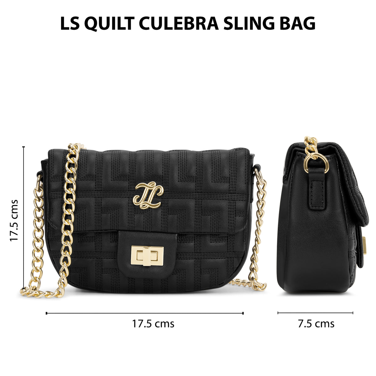 Churchill Rectagular Flap Over Frame Clutch Gold