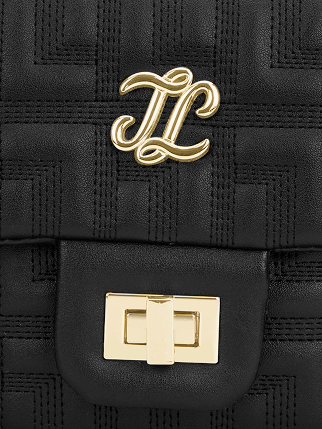 Churchill Rectagular Flap Over Frame Clutch Gold