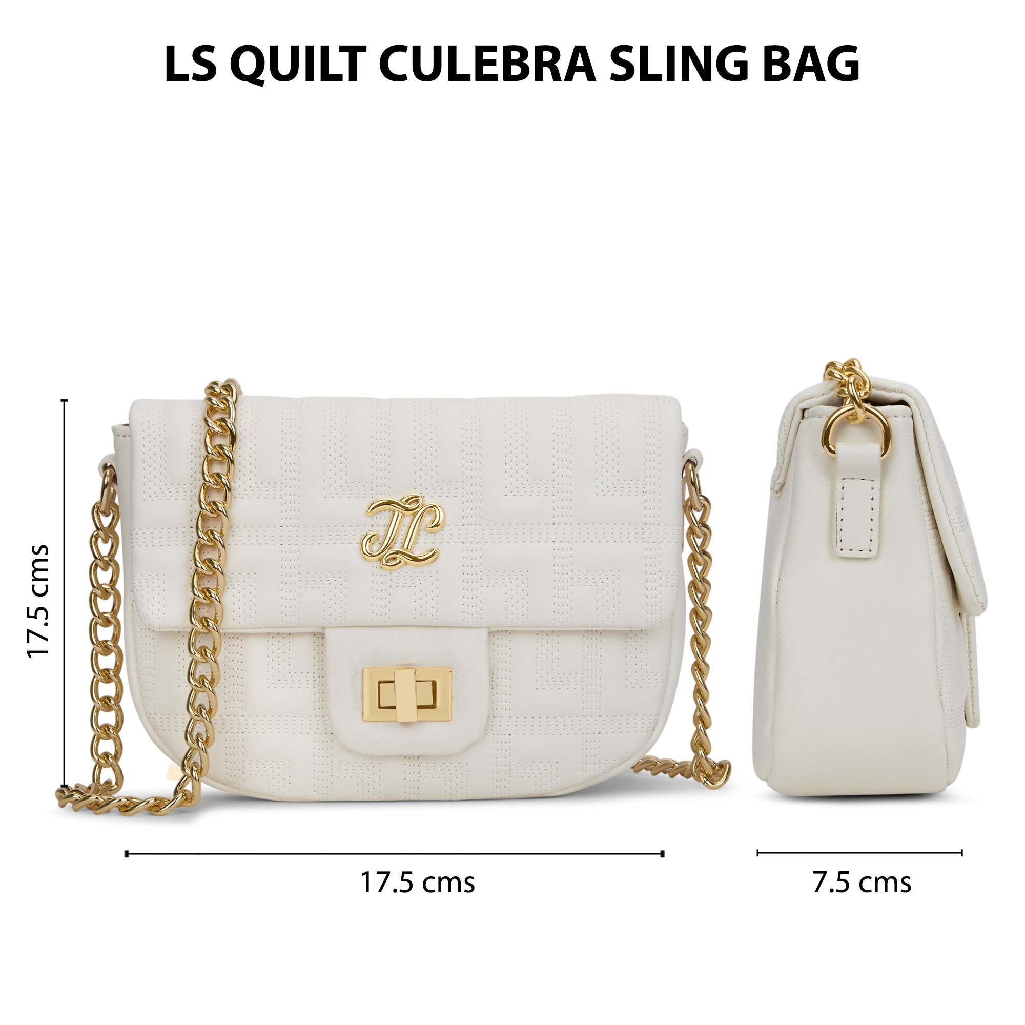 Churchill Rectagular Flap Over Frame Clutch Gold