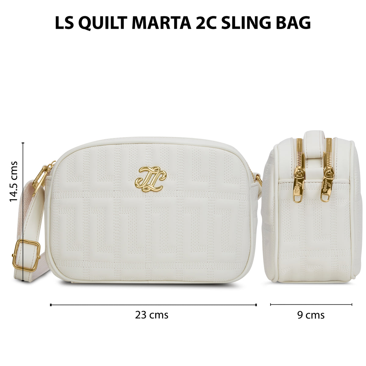 Churchill Rectagular Flap Over Frame Clutch Gold