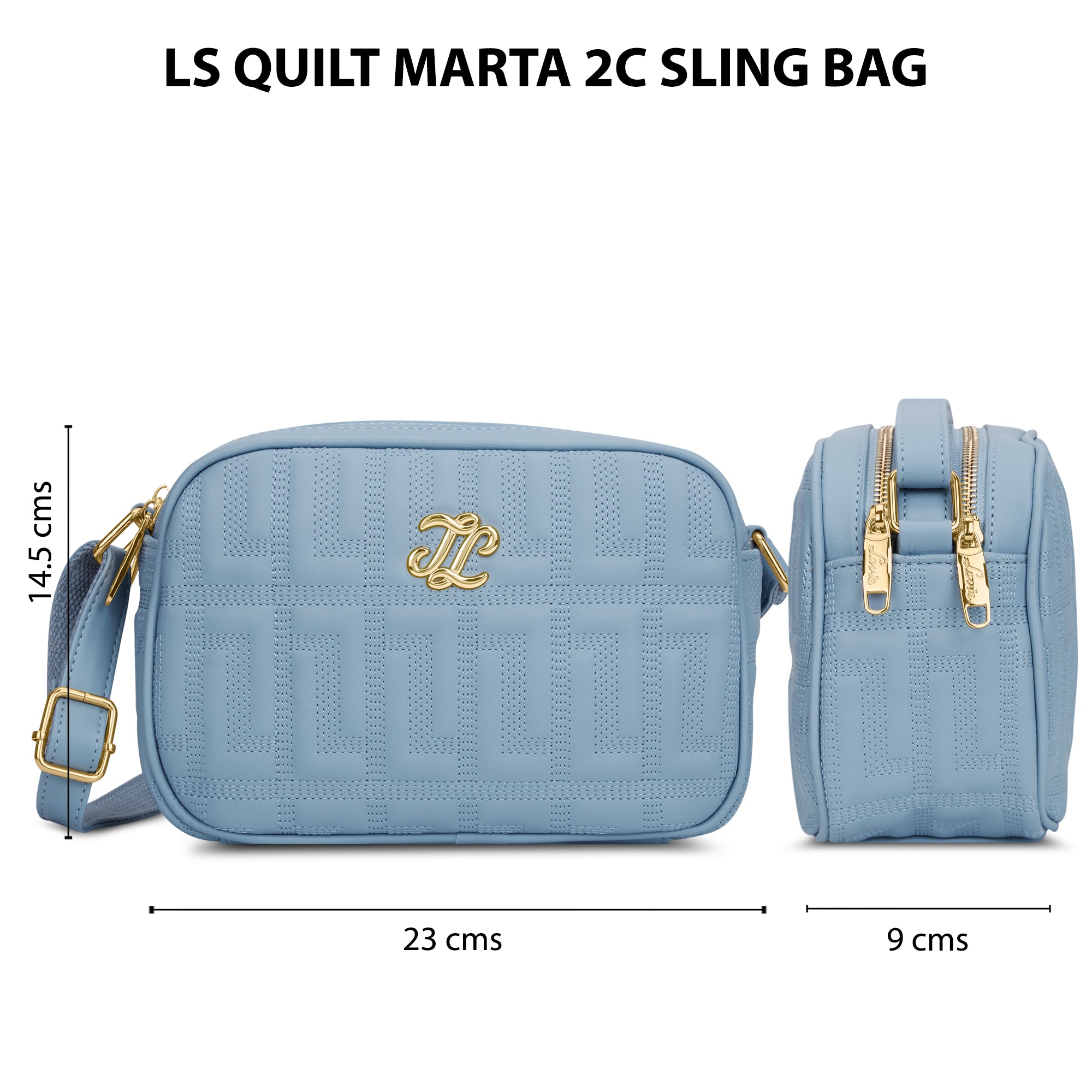 Churchill Rectagular Flap Over Frame Clutch Gold