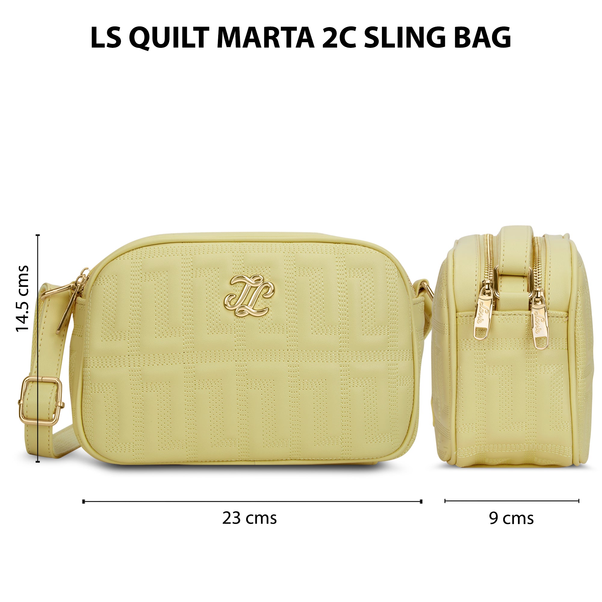 Churchill Rectagular Flap Over Frame Clutch Gold