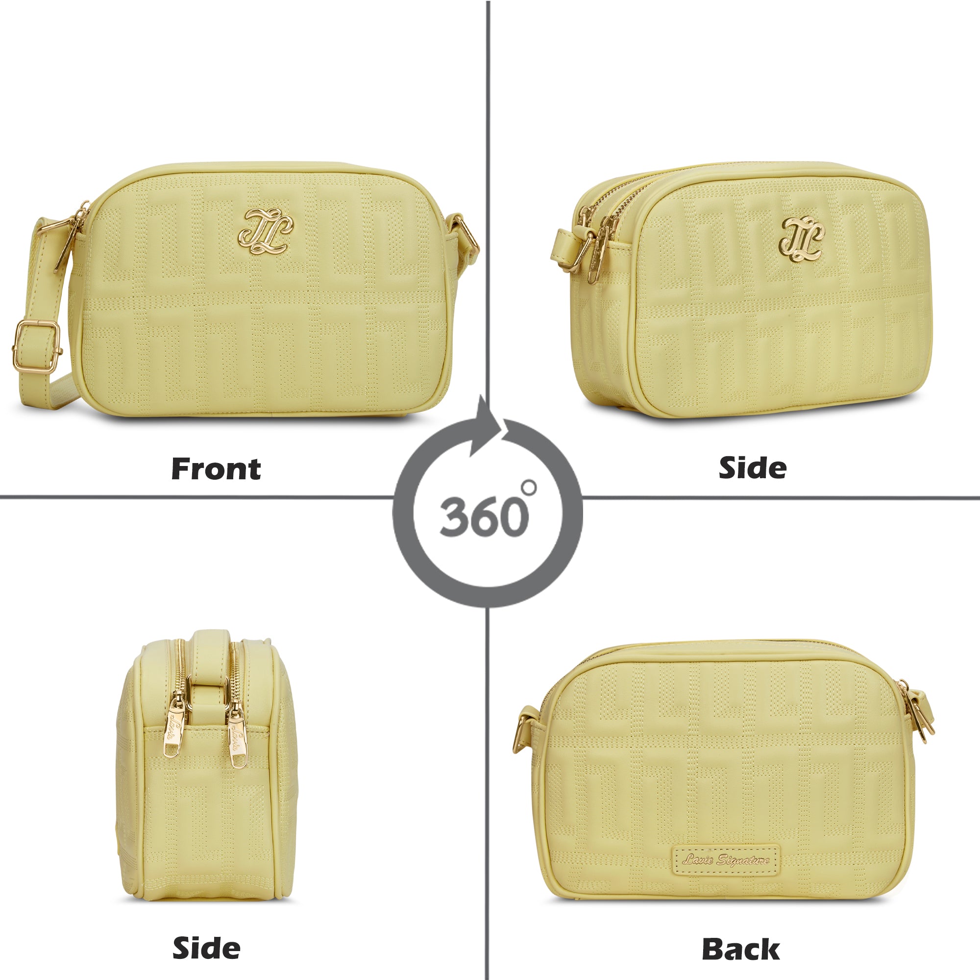 Churchill Rectagular Flap Over Frame Clutch Gold
