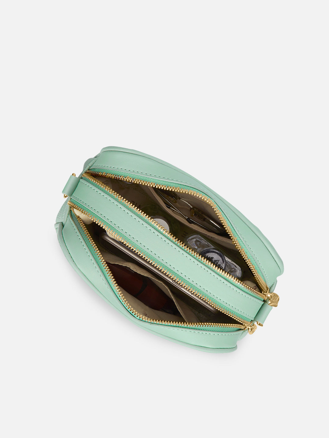 Churchill Rectagular Flap Over Frame Clutch Gold