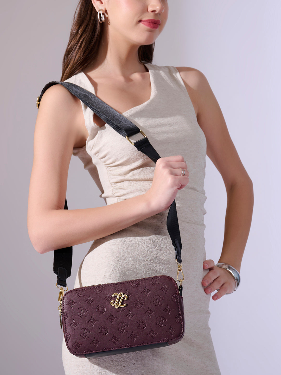 Yukon Box Sling Bag 'S Ladies Handbag Maroon
