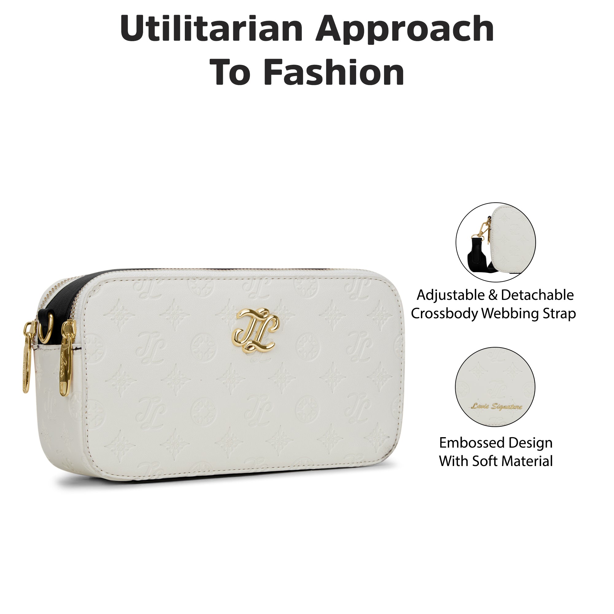 Yukon Box Sling Bag 'S Ladies Handbag Off White
