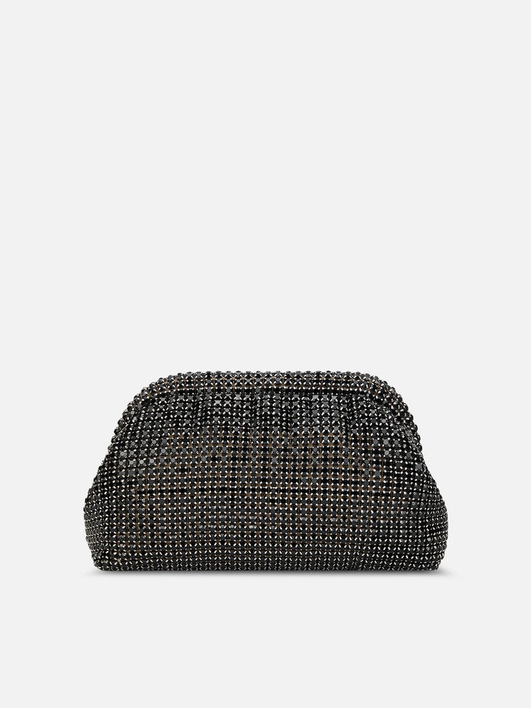 Gem Frame Small Sling Bag Black