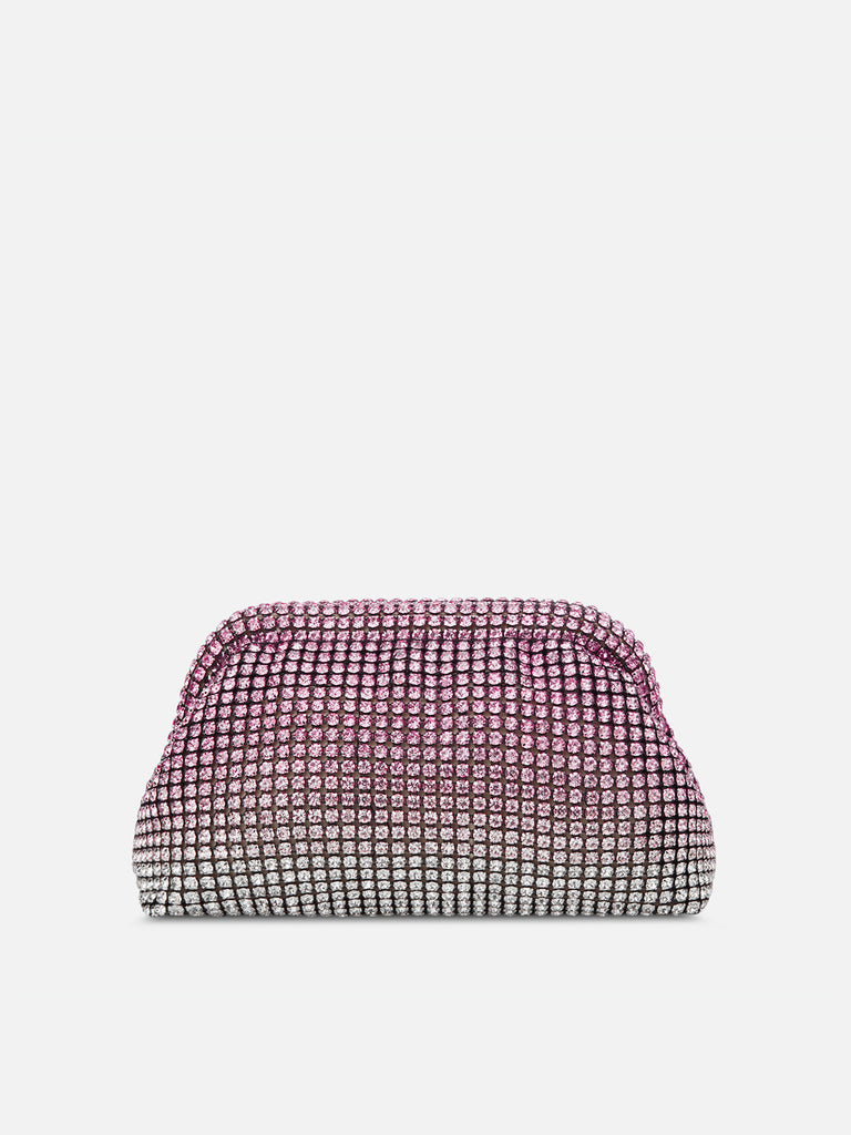 Gem Frame Small Sling Bag Pink Ombre