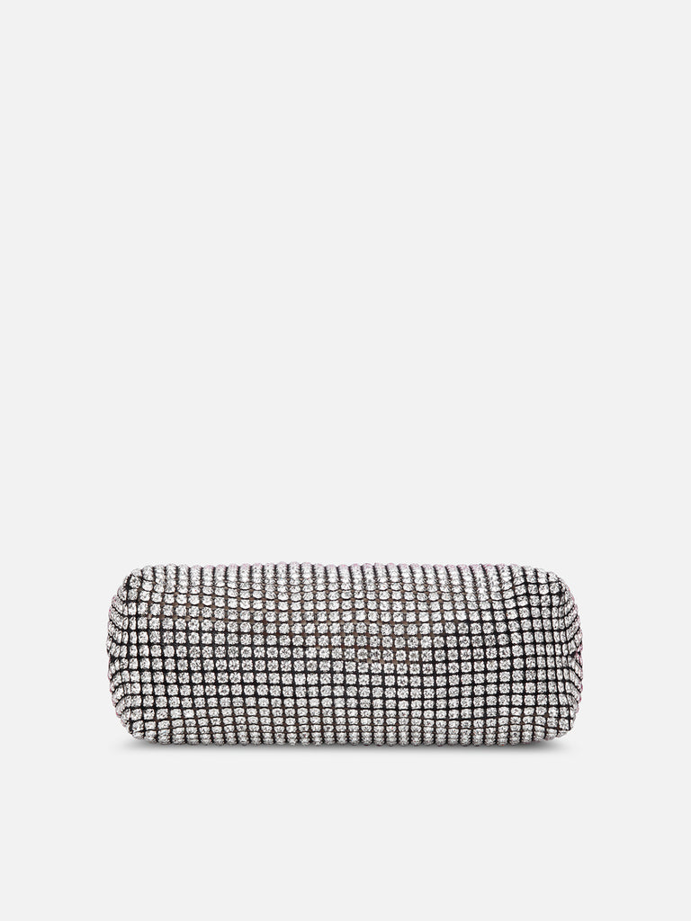 Gem Frame Small Sling Bag Pink Ombre